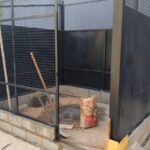 Fabricação de casa de armazenamento.