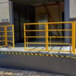 Fabricação de guarda-corpo.