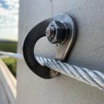 Instalação de Sistema de Proteção contra quedas. Linha de vida no telhado. Ancoragem normatiza, projeto e ART, dentro da NR35.